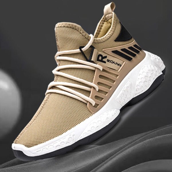 Men Sneakers Breathable Mesh Sports Shoes - 图片 8
